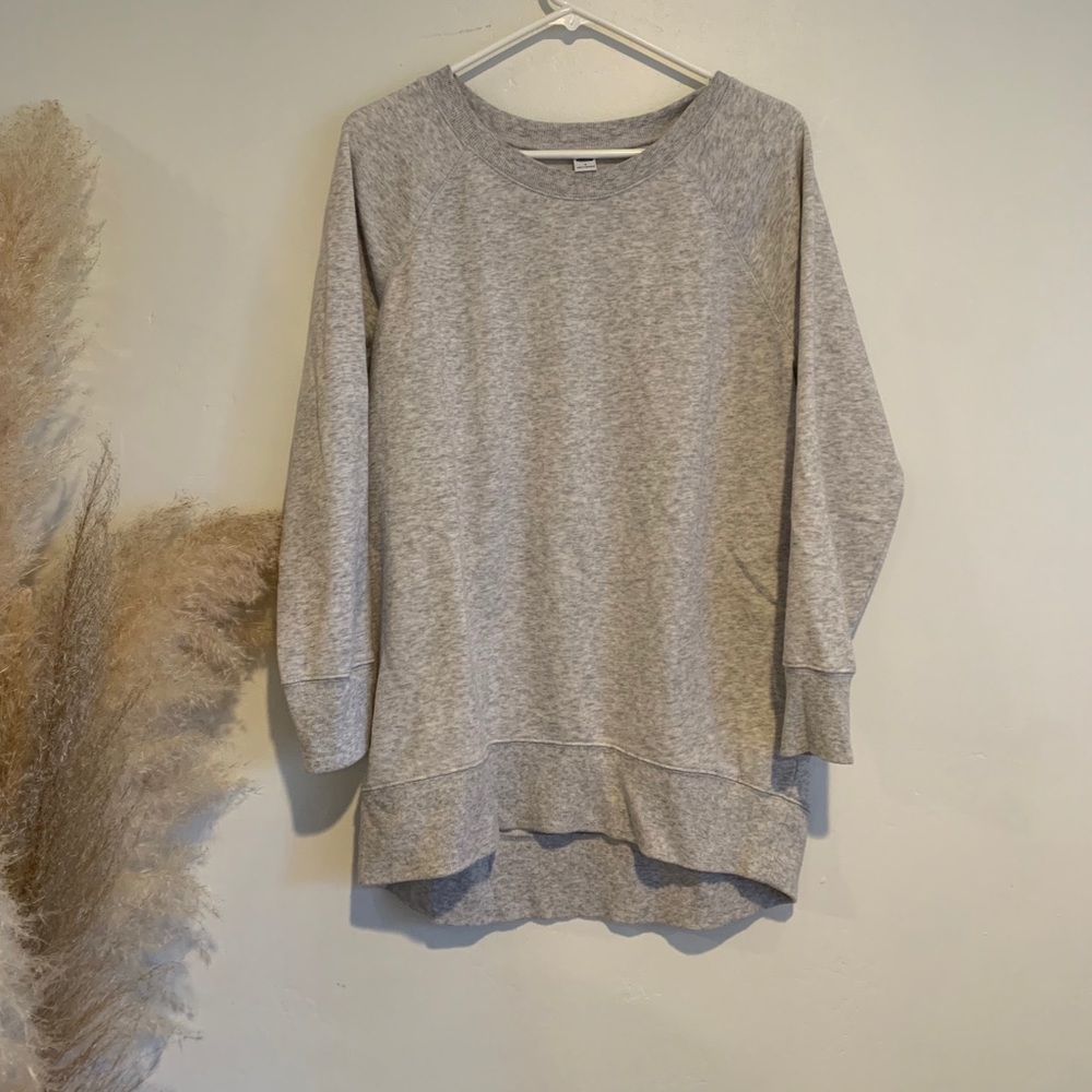 Long Cozy crewneck